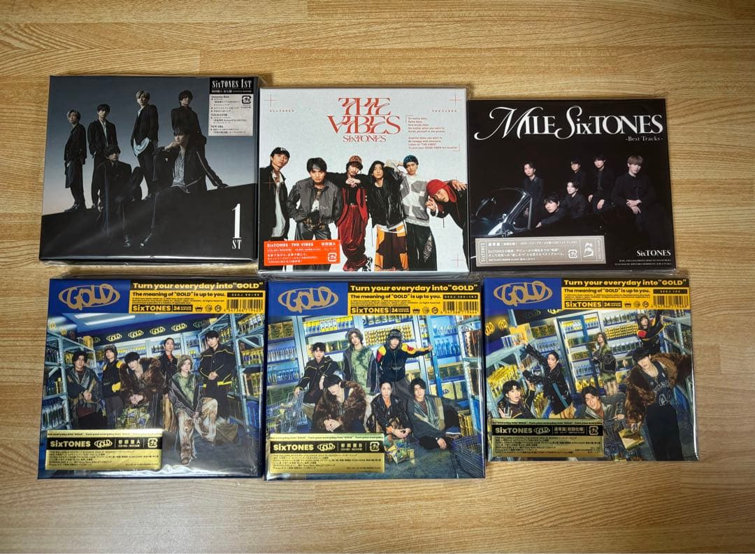 【バラ売り可】SixTONES シングル12枚 アルバム7枚セット