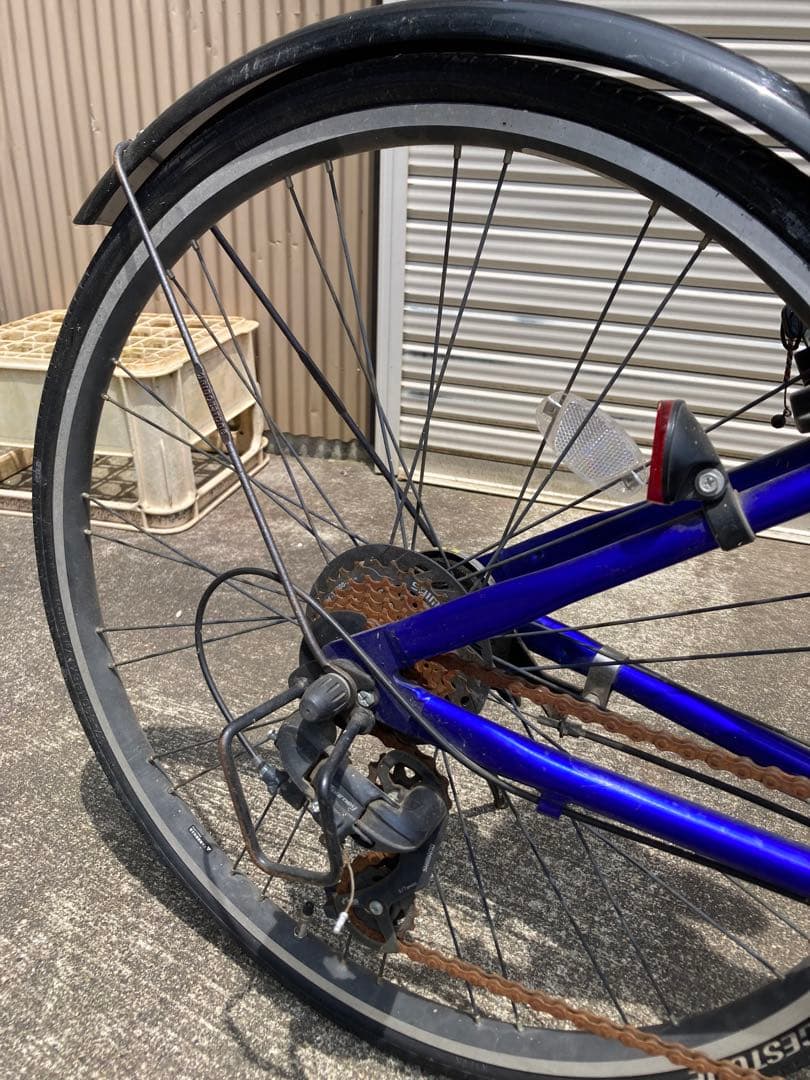 《引取限定　愛知》ブリヂストン　シュライン　26インチ　ブルー　SCHLEIN