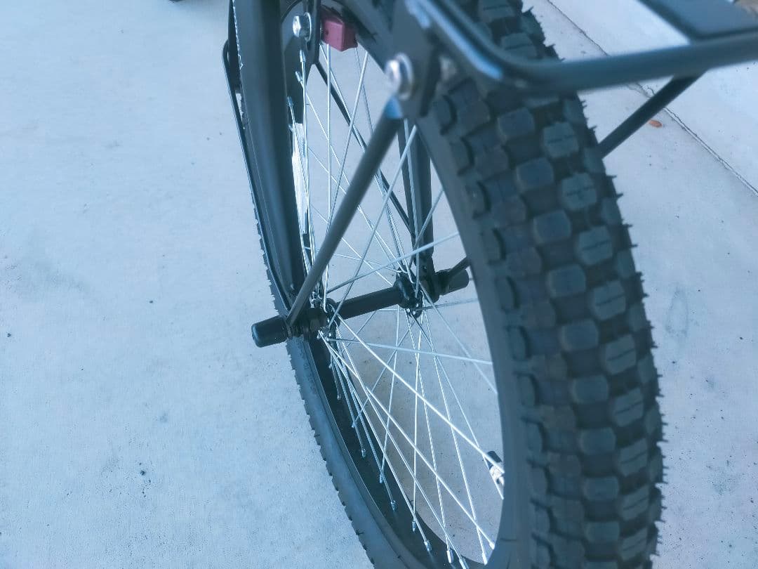 マイパラス　My pallas 折りたたみ自転車 MF-208-BK 美品