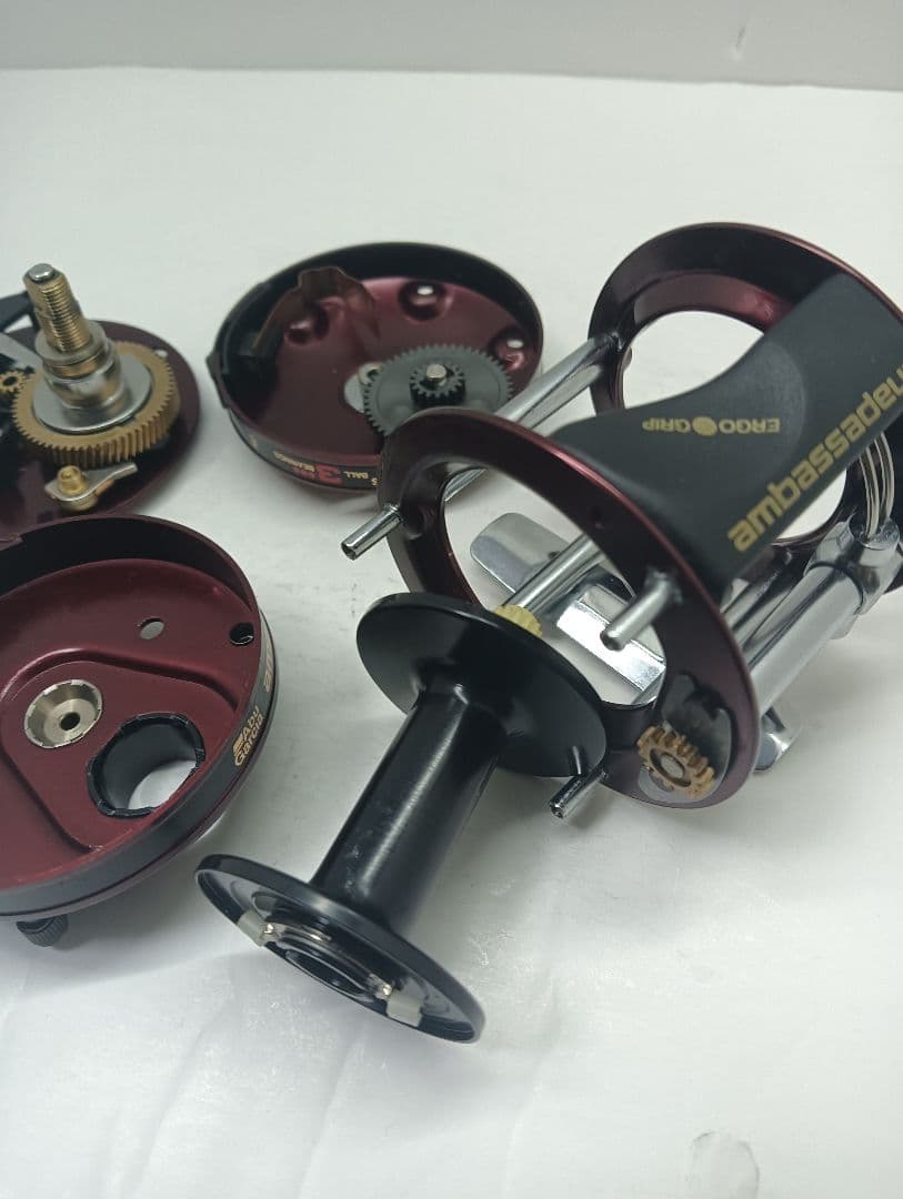 【美品】Ambassadeur 6501c3 Abu アブ　アンバサダー 左巻き