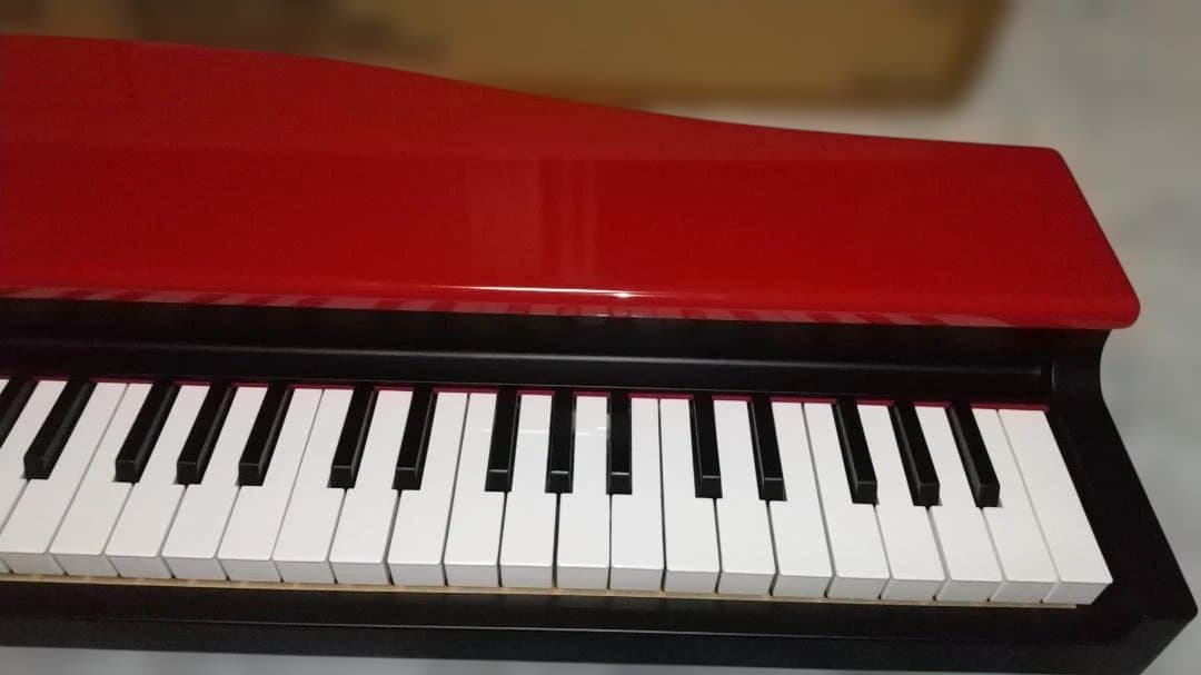 KORG MICROPIANO マイクロピアノ ミニ鍵盤61鍵 レッド