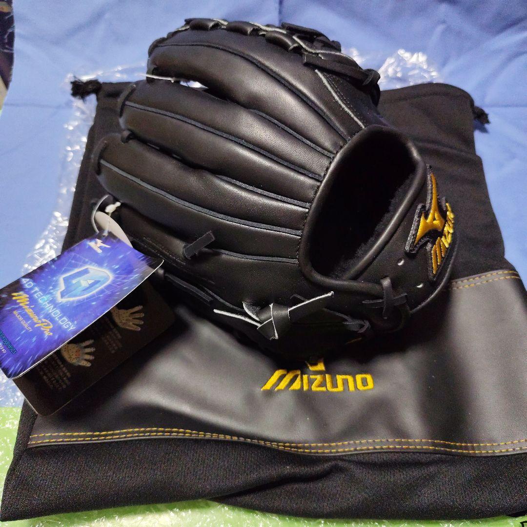 Mizuno 硬式グローブ ブラック(未使用品)