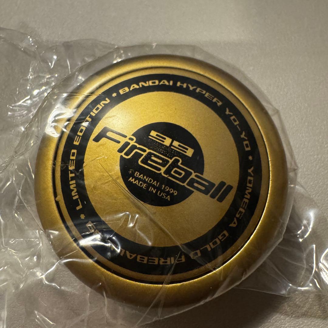 【非売品・未使用】ハイパーヨーヨー ゴールド ファイヤーボール 99