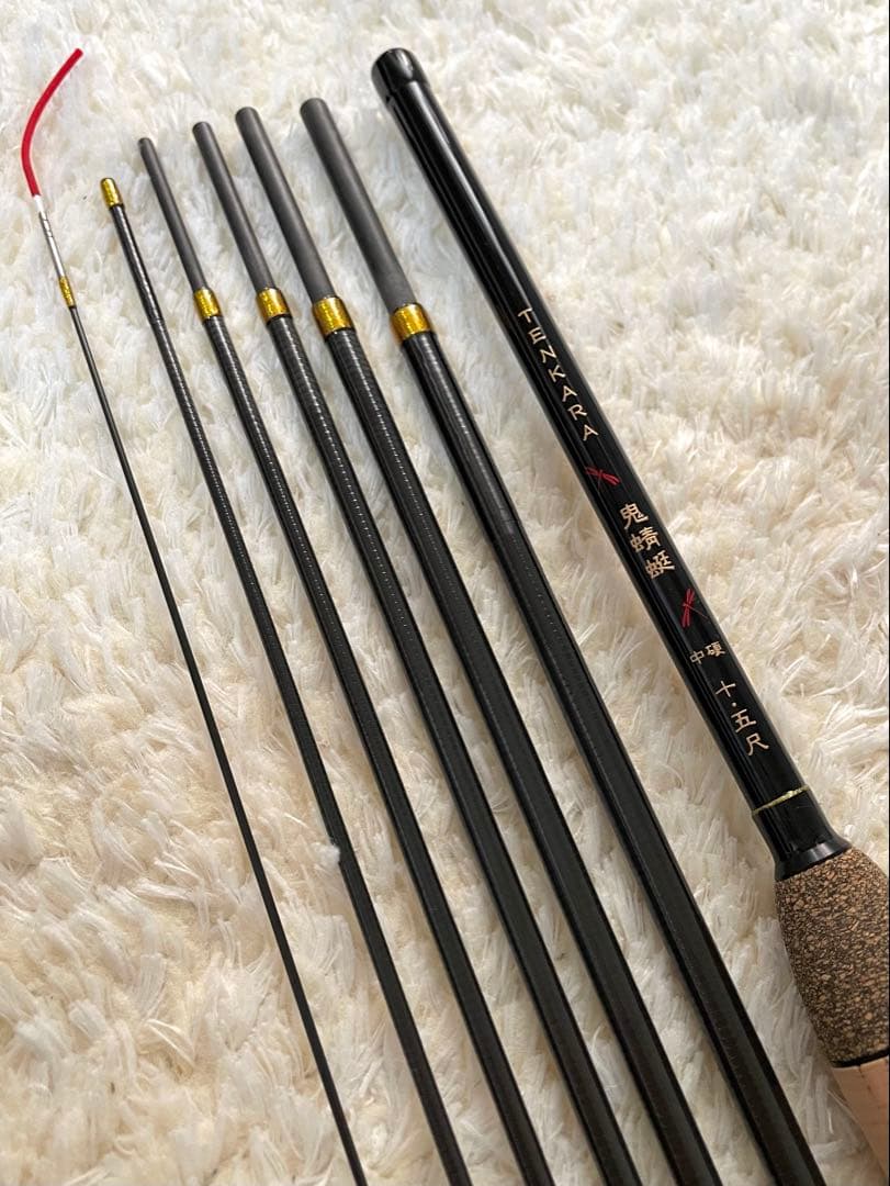 リチャーズ ペンタスティック テンカラ竿 Pentastick+2 中硬十・五尺