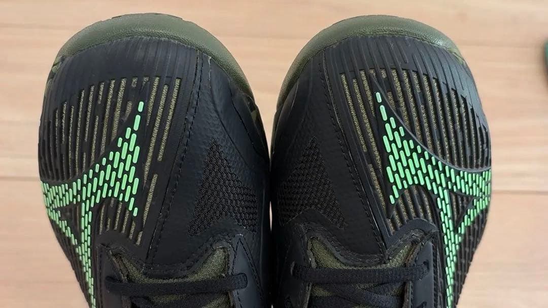 MIZUNO WAVE EXCEED LIGHT 2 テニスシューズ 黒×迷彩