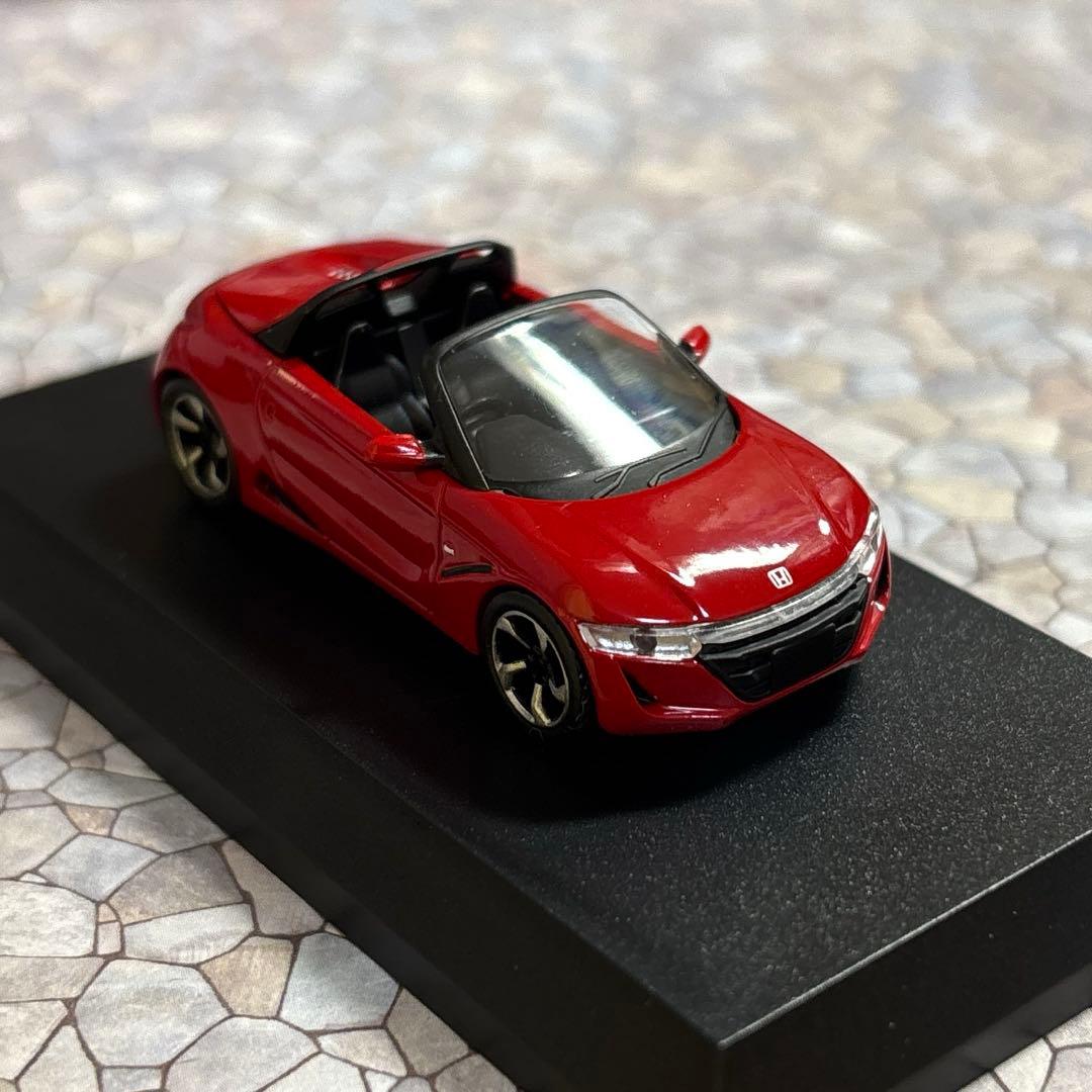 京商 1/64 ホンダ S660 レッド 外箱付き