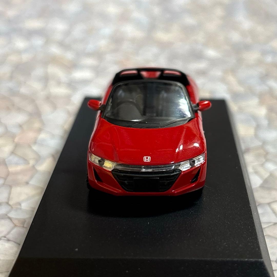 京商 1/64 ホンダ S660 レッド 外箱付き