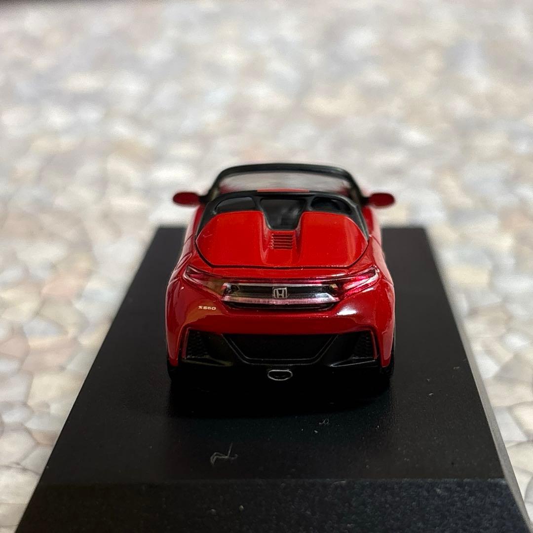 京商 1/64 ホンダ S660 レッド 外箱付き