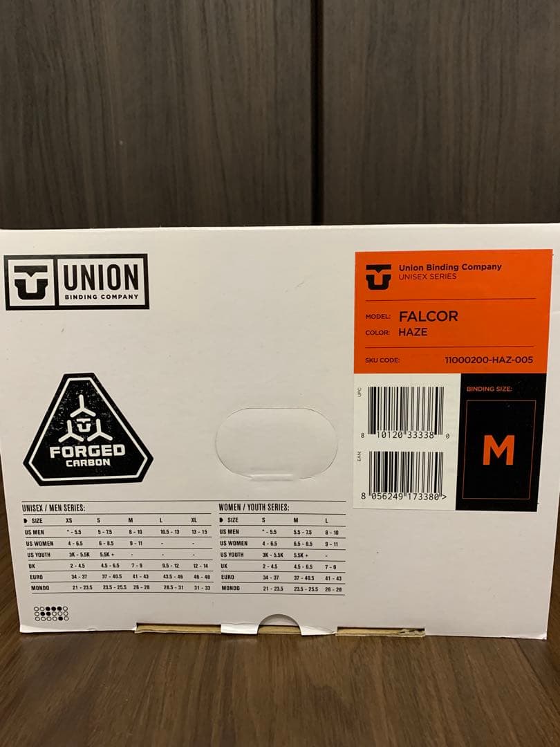 25-26 UNION Falcor ビンディング Mサイズ