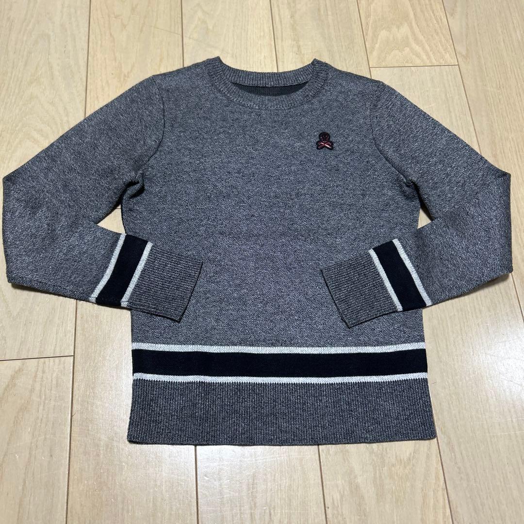 MARK&LONA カモフラージュニットセーター美品