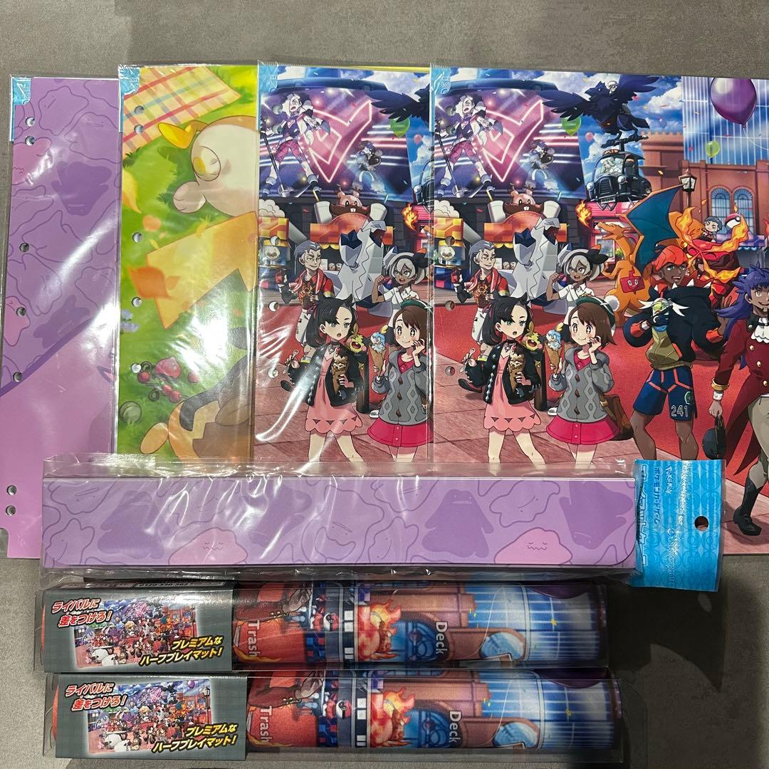 ポケカ デッキシールド リフィル プレイマット ファイル まとめ売り