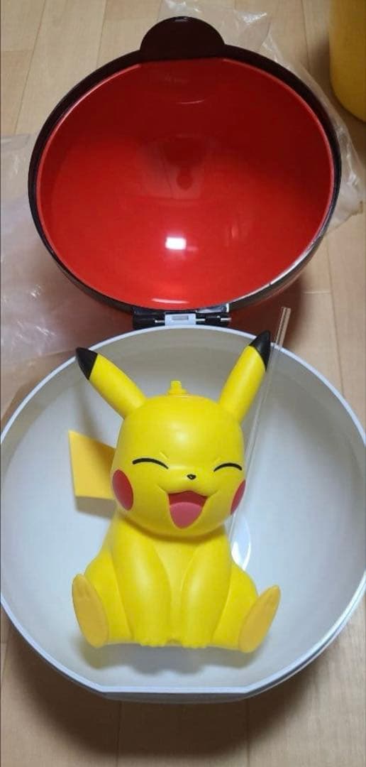 ポケモン pokemon タイ限定 ピカチュウ フィギュア 水筒 ポップコーン
