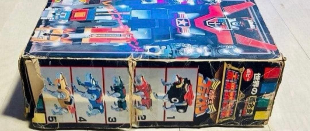 【当時物】世界の超合金 未来獣合体 百獣王ゴライオン