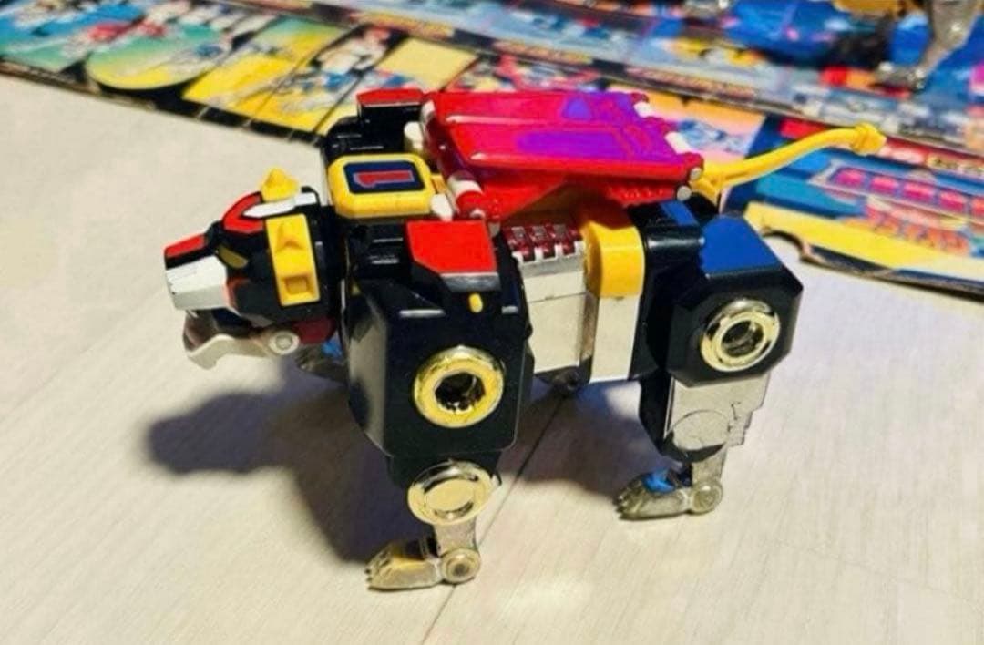 【当時物】世界の超合金 未来獣合体 百獣王ゴライオン