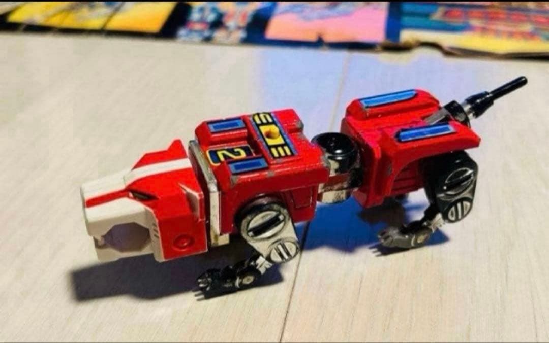 【当時物】世界の超合金 未来獣合体 百獣王ゴライオン