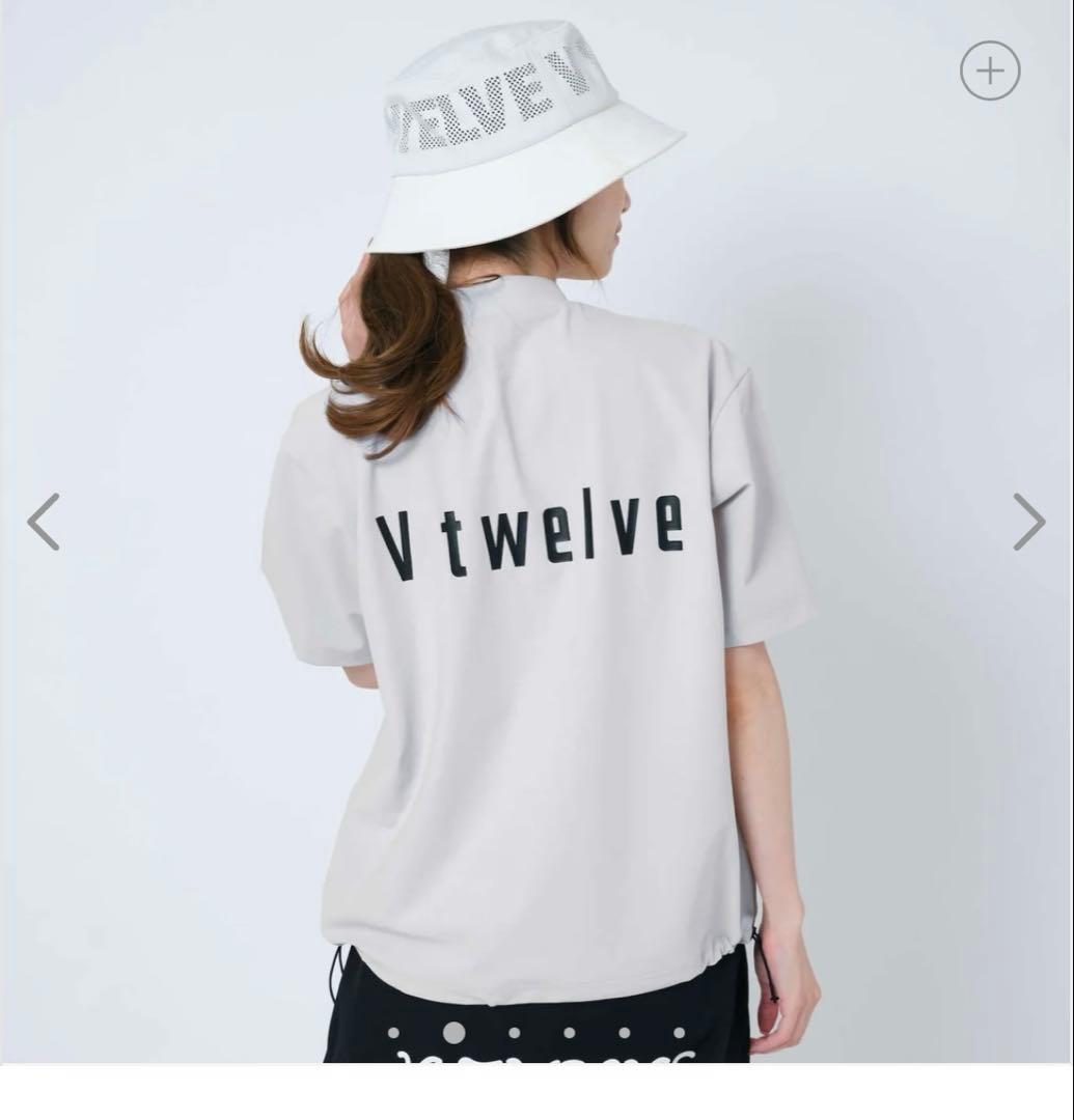 V TWELVE BS モック　ゴルフウェア　新品タグ付