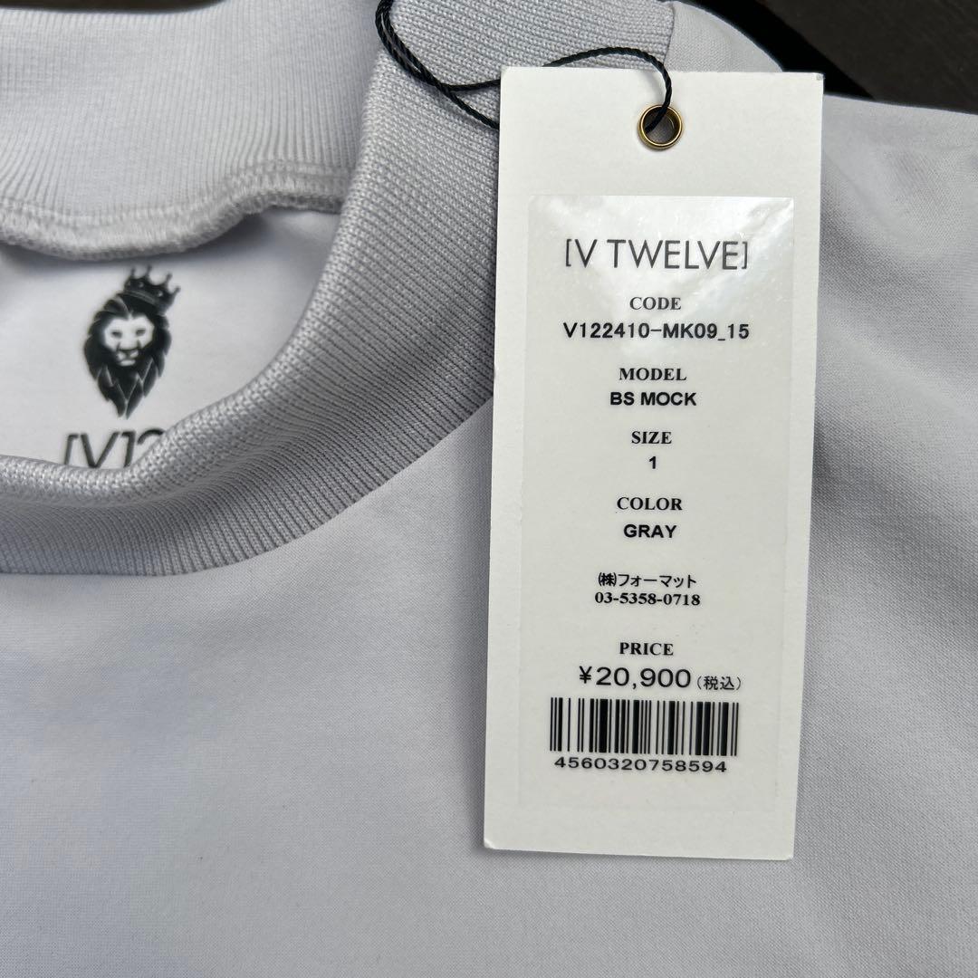 V TWELVE BS モック　ゴルフウェア　新品タグ付