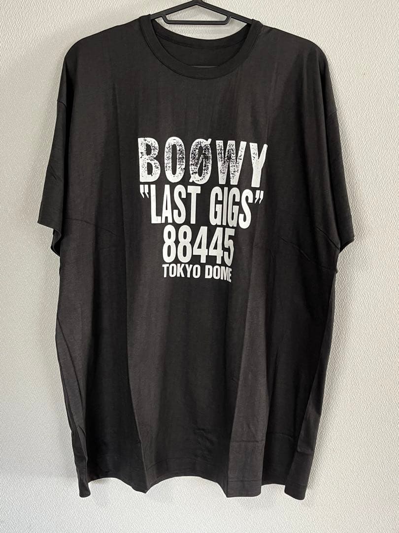 BOOWY TシャツLAST GIGS 88445 TOKYO DOME 未使用