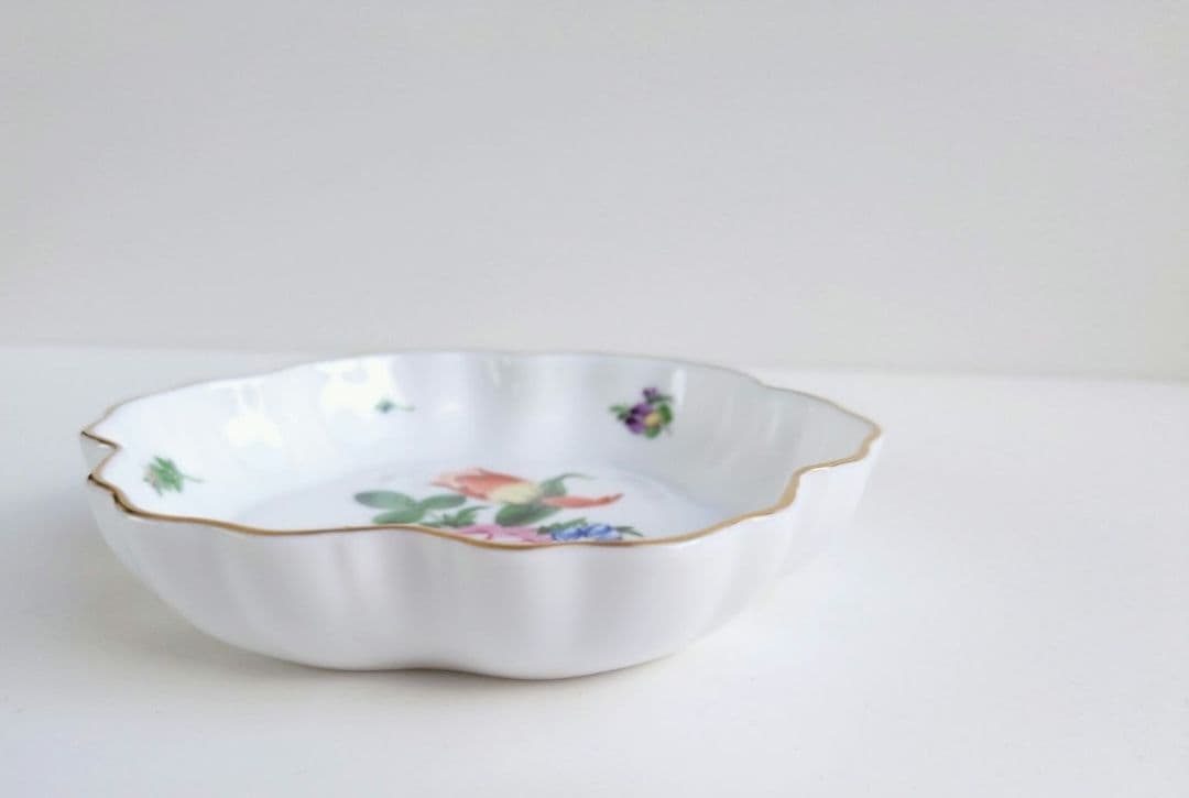 希少品✩ ヘレンド　チューリップの花束　クッキーディッシュ