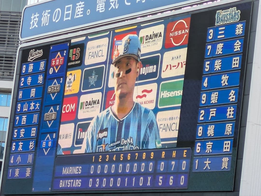 ベイスターズ　筒香ユニフォーム　#25　サイズL