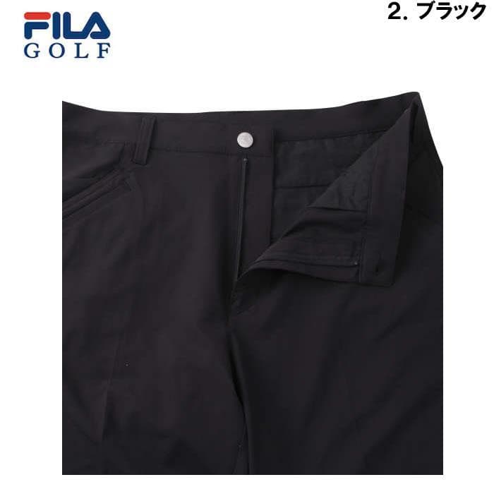 FILA GOLF 大きいサイズ 4WAYストレッチ テーパードパンツ 120