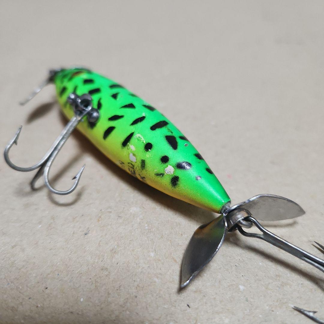 難あり★HEDDON☆80's WOUNDED-SPOOK GRA