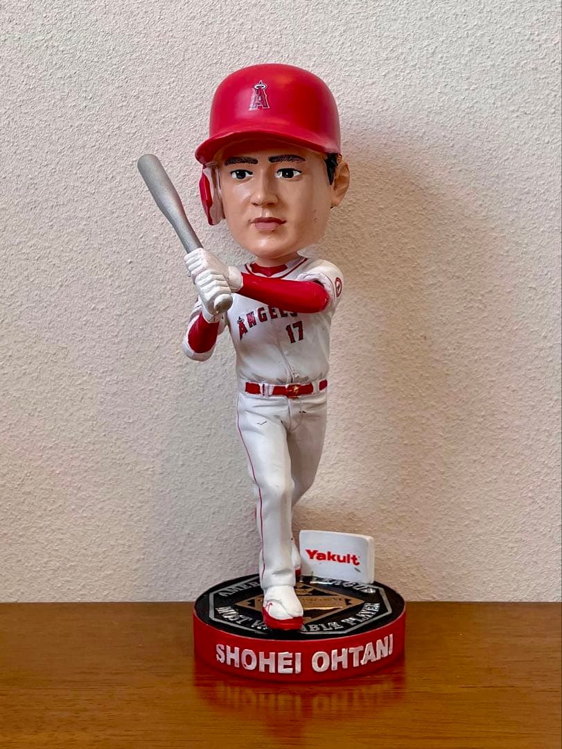 大谷翔平 ボブルヘッド 2021年 アメリカン・リーグMVP 受賞記念