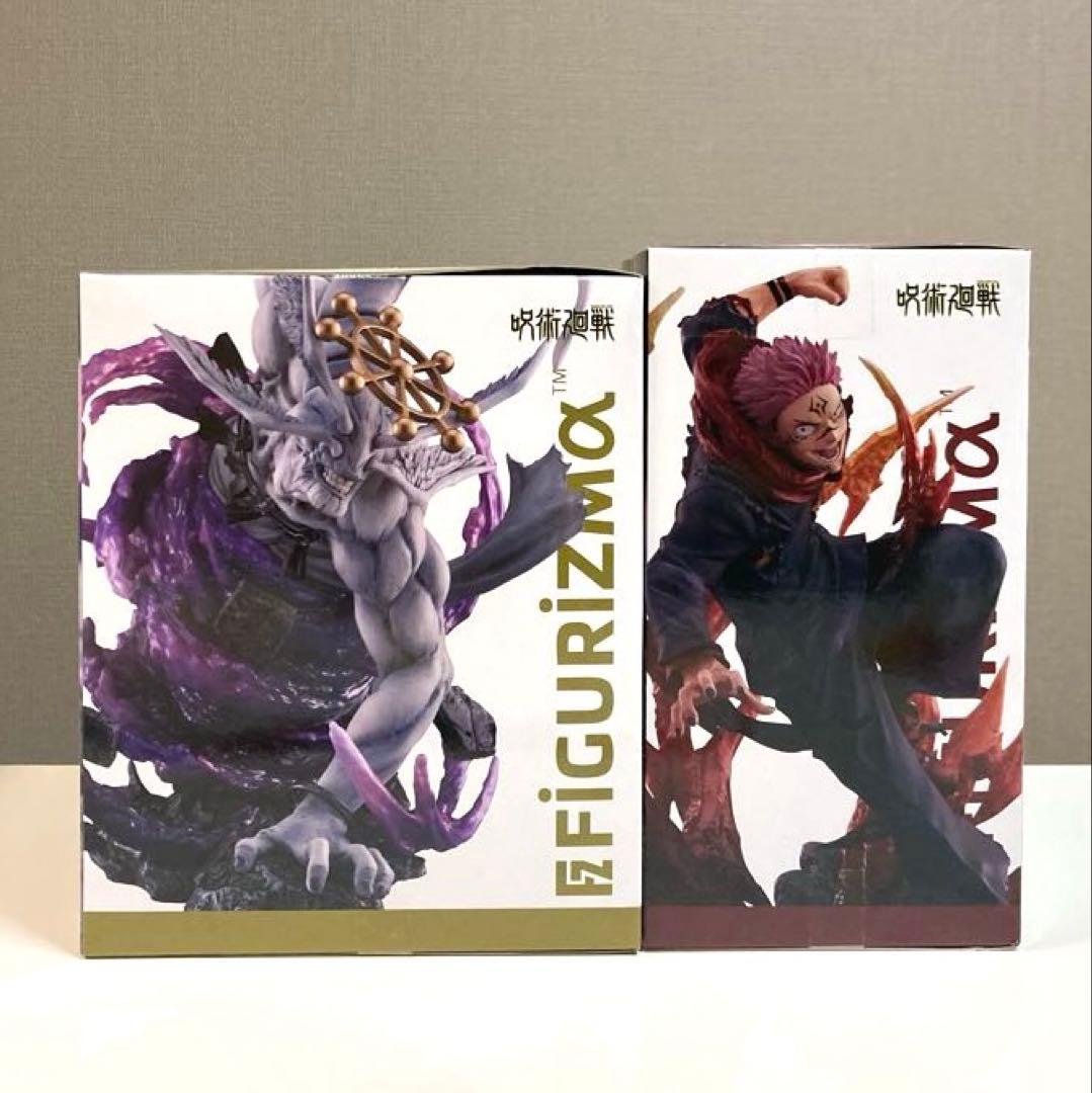呪術廻戦FIGURIZMα 八握剣異戒神将魔虚羅　宿儺　フィギュア２体セット