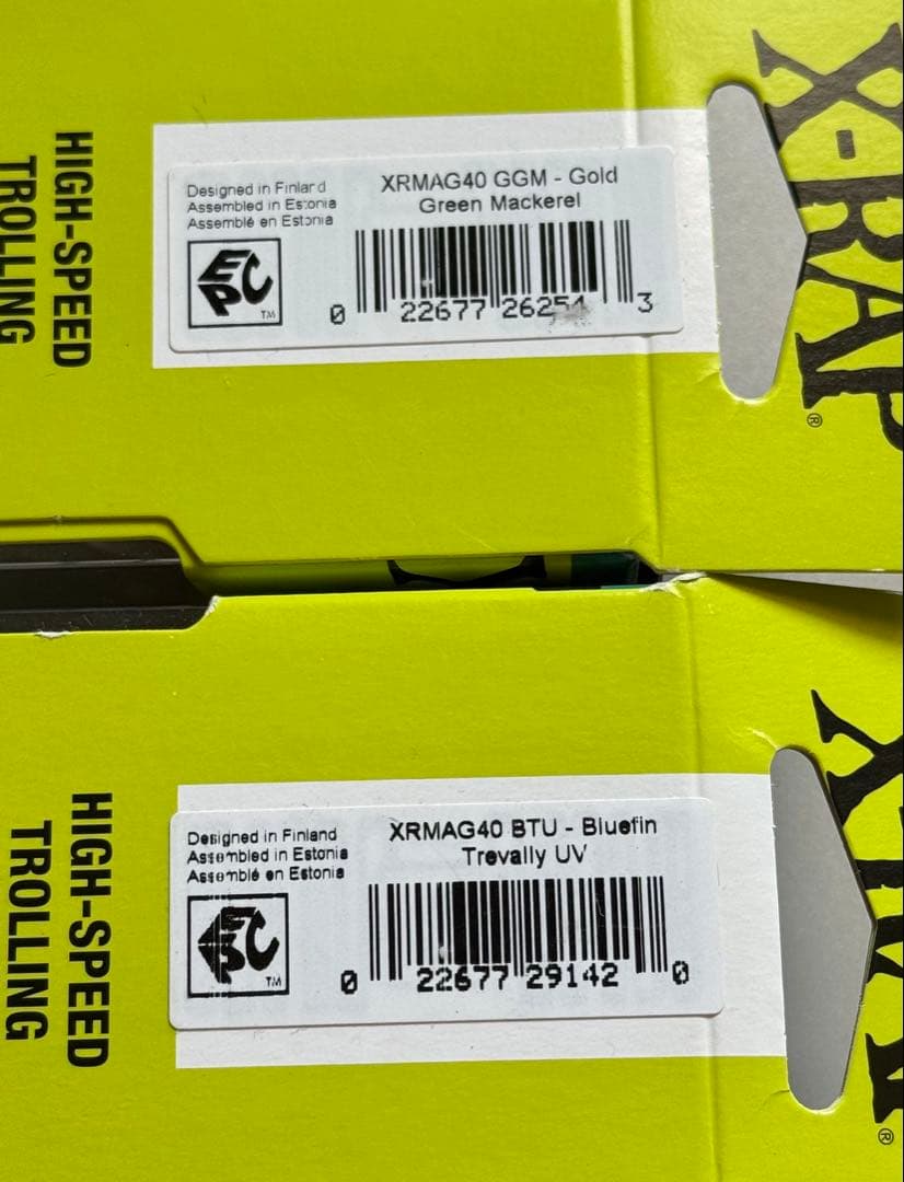 2個セット　ラパラ　ソルトウォーターエックスラップマグナム　XRMAG40