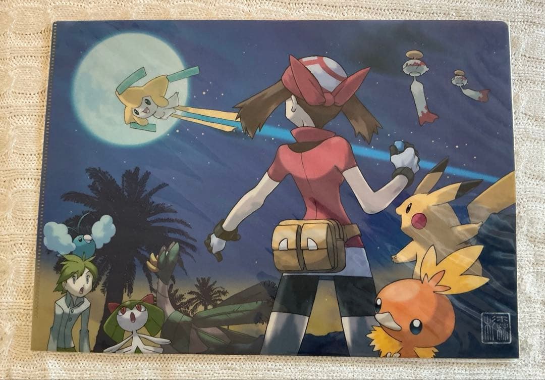 ポケモンギャラリーコレクション　杉森　建　アート　クリアファイルセット