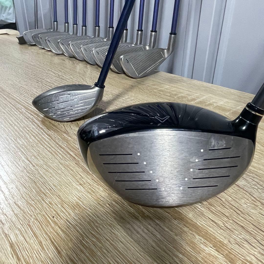 Callaway（キャロウェイ）13本ゴルフクラブセット【ゴルフカバー付き】
