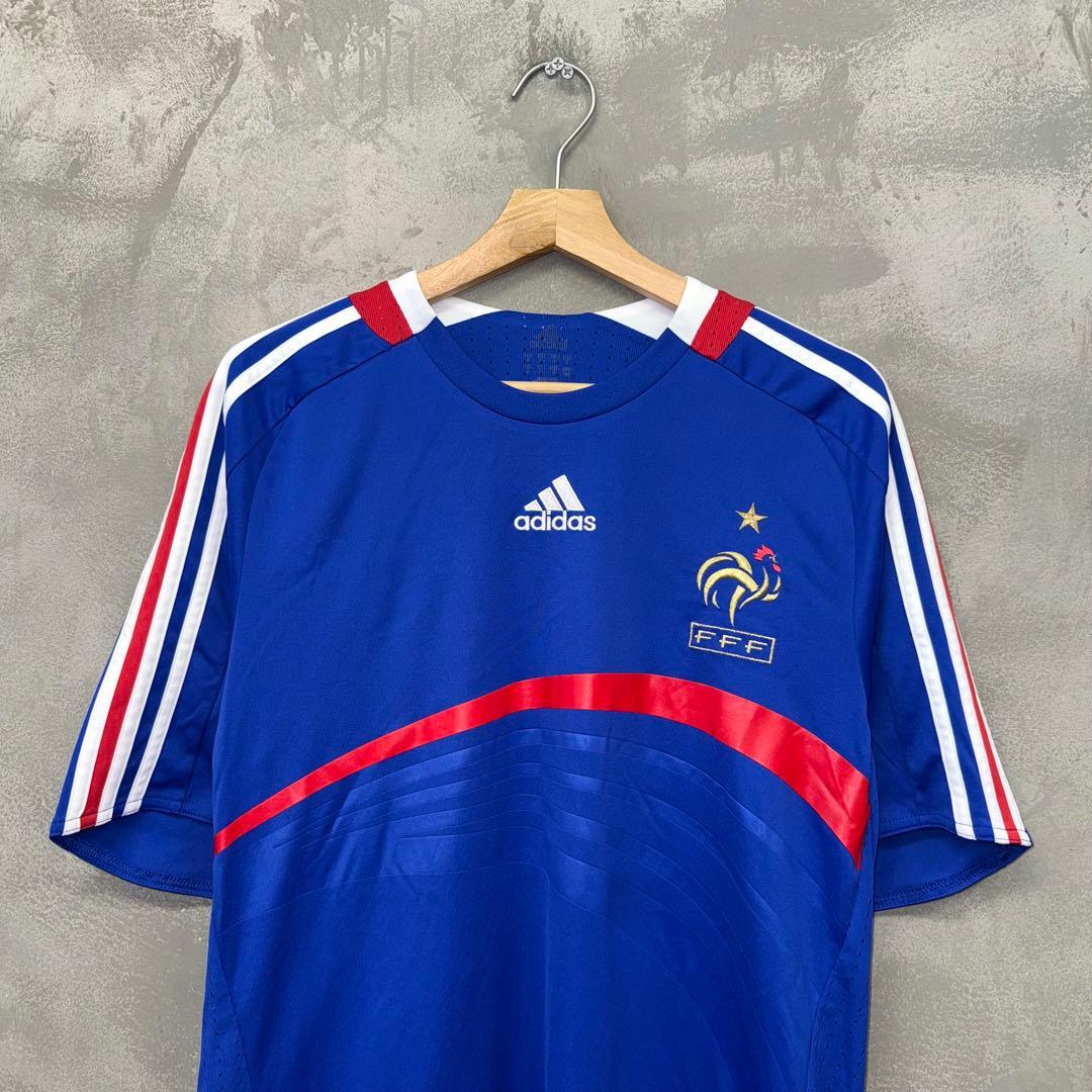adidas フランス代表 ユニフォーム ゲームシャツ 07-08 サッカー