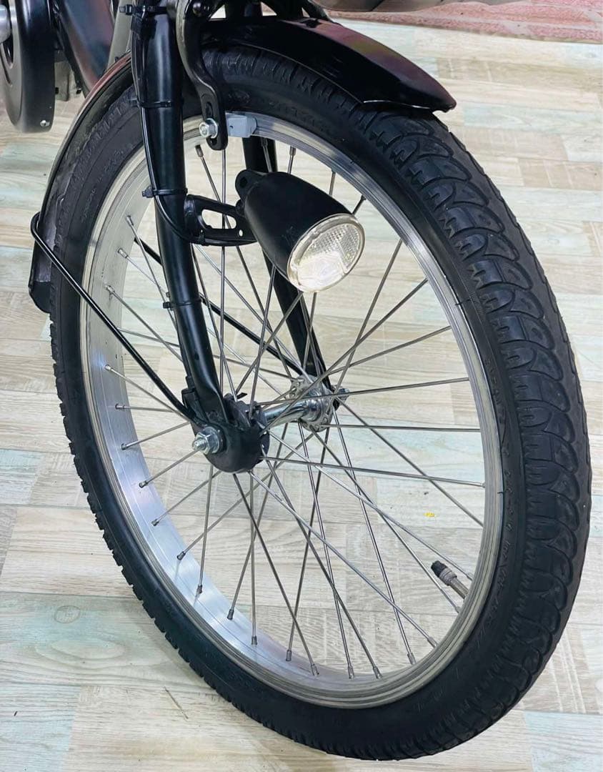 K1984 電動自転車パナソニック子供乗せ 20インチ 8Ah ブラック