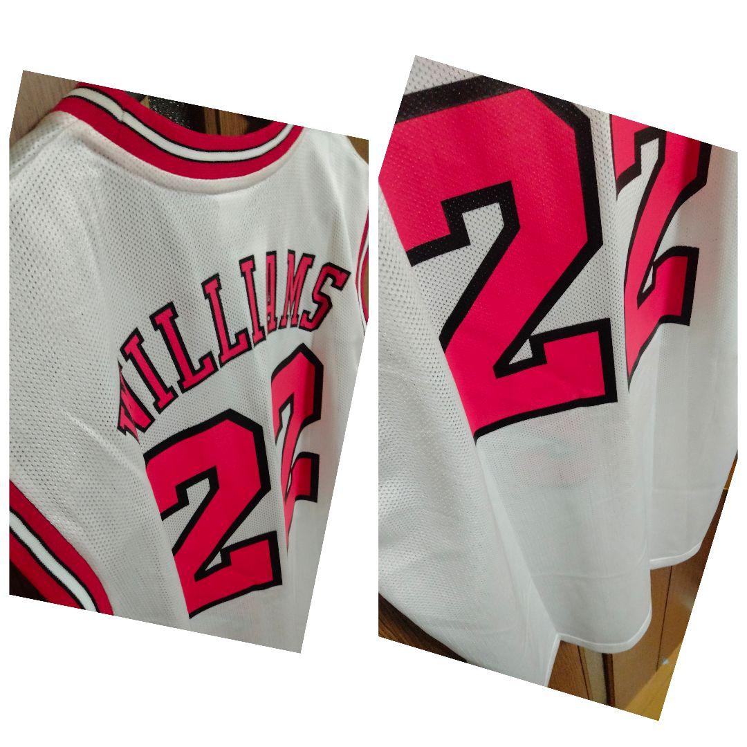 リーボック NBA ブルズ ジェイ・ウィリアムス #22 ジャージー 紙タグ付き
