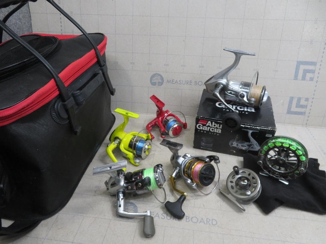 SHIMANO 他Abu Garcia スピニングリール まとめて