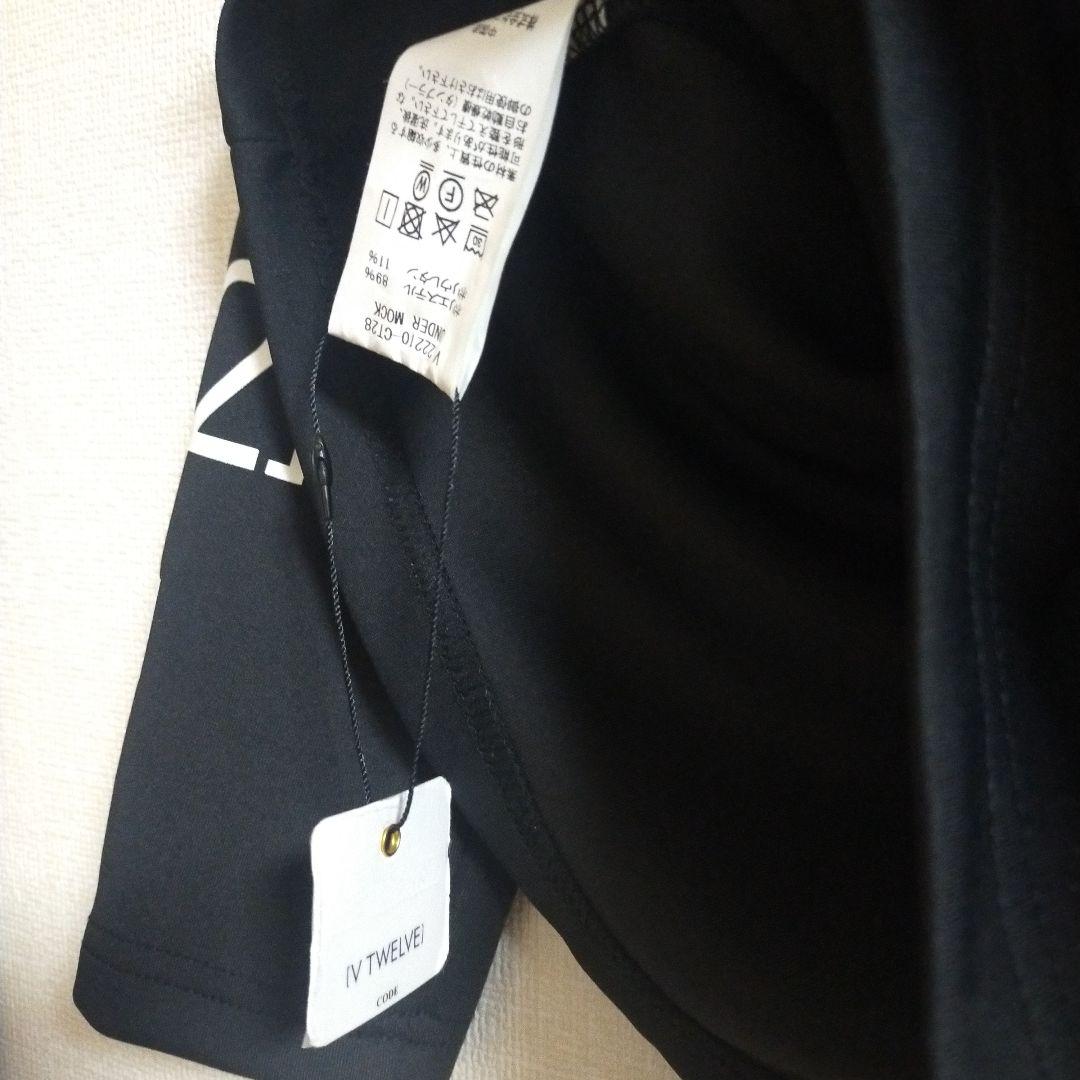 新品未使用　V12ゴルフ　モックネック　長袖