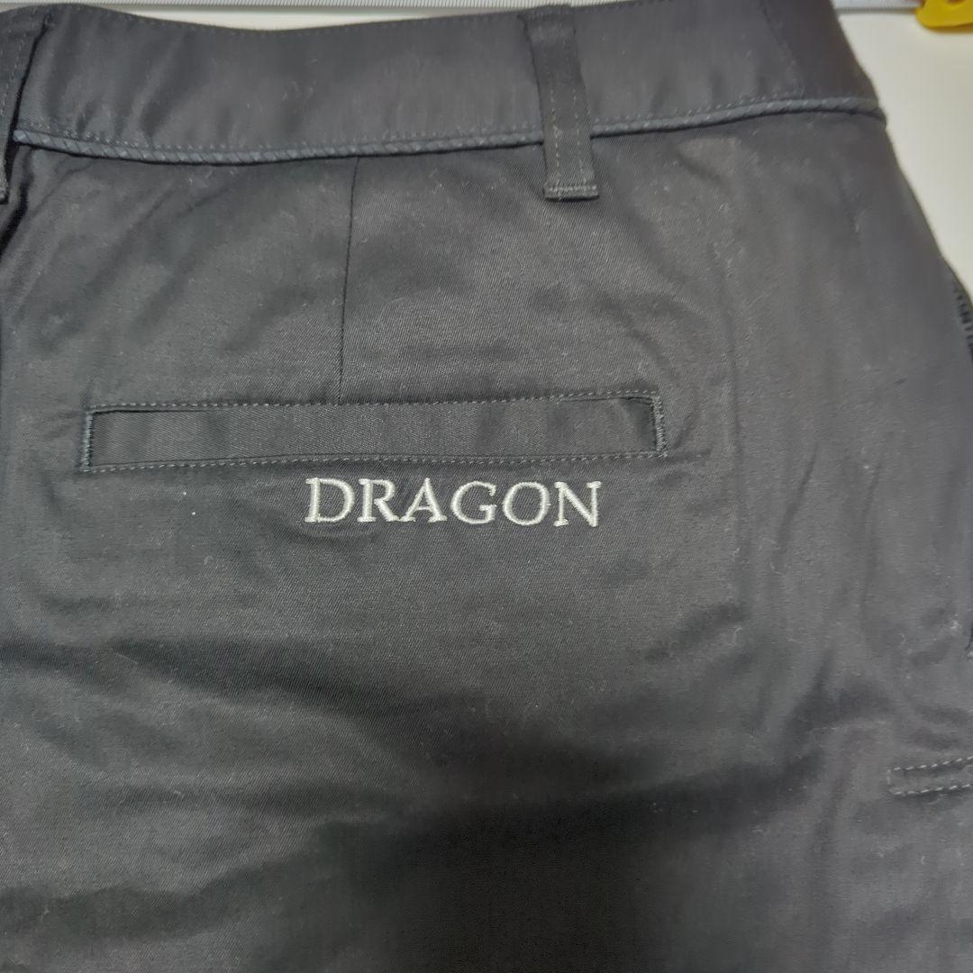 ダンスウィズドラゴン　スカル刺繍 黒 プリーツスカート　サイズ「３」