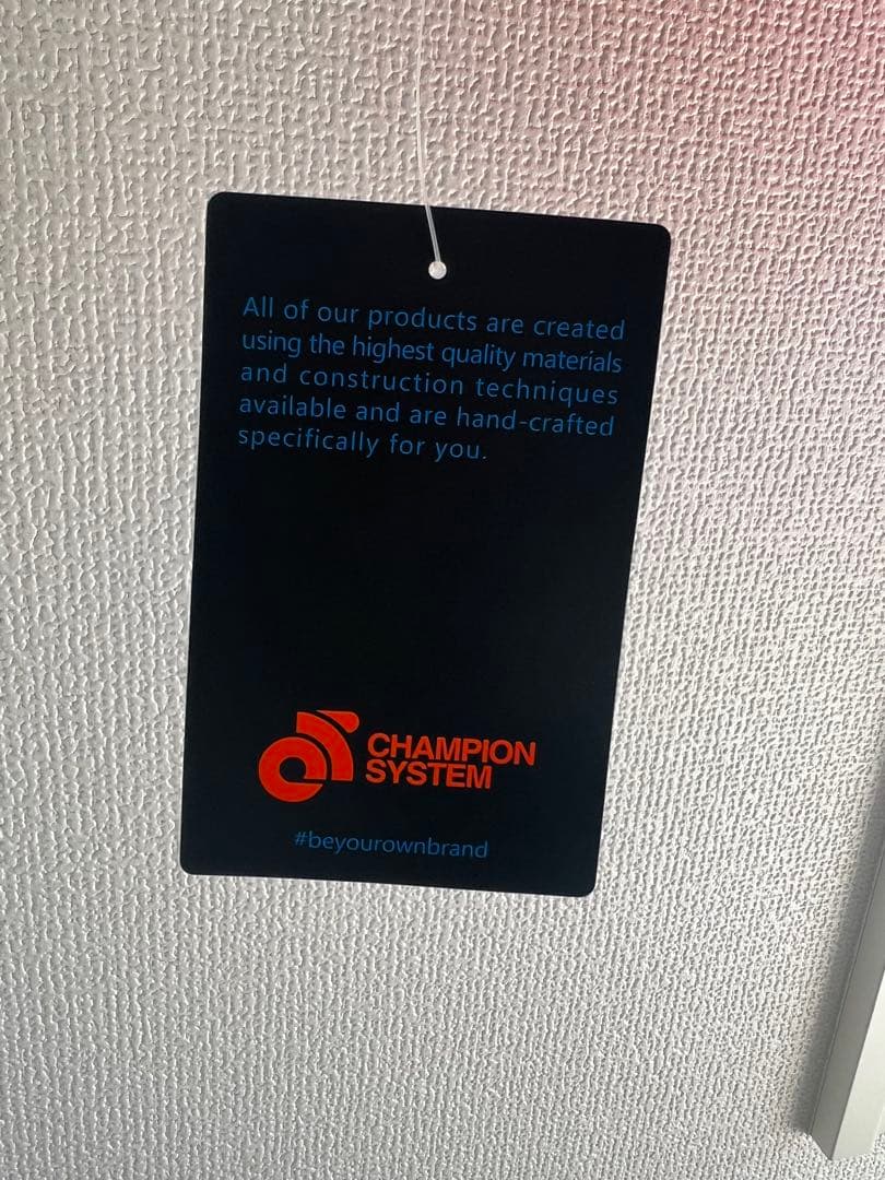 CHAMPION SYSTEMジャケット