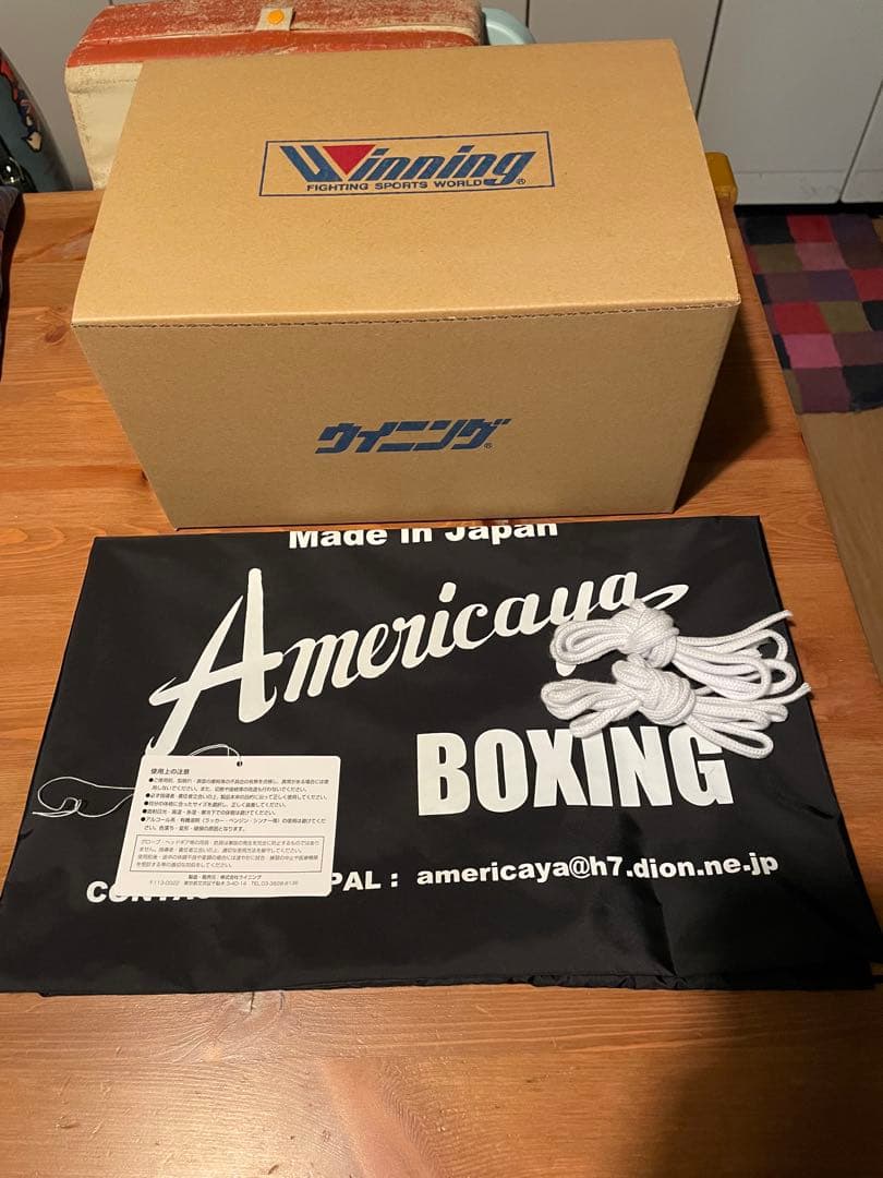 [井上尚弥］Winning ボクシンググローブ 10oz グレー/イエロー