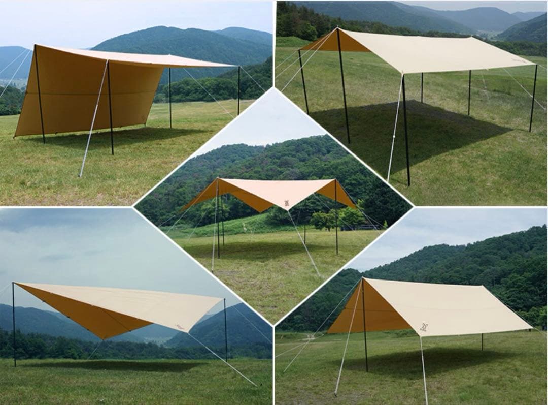 カマボコテント３Ｍ、チーズタープＭ【チーカマ】