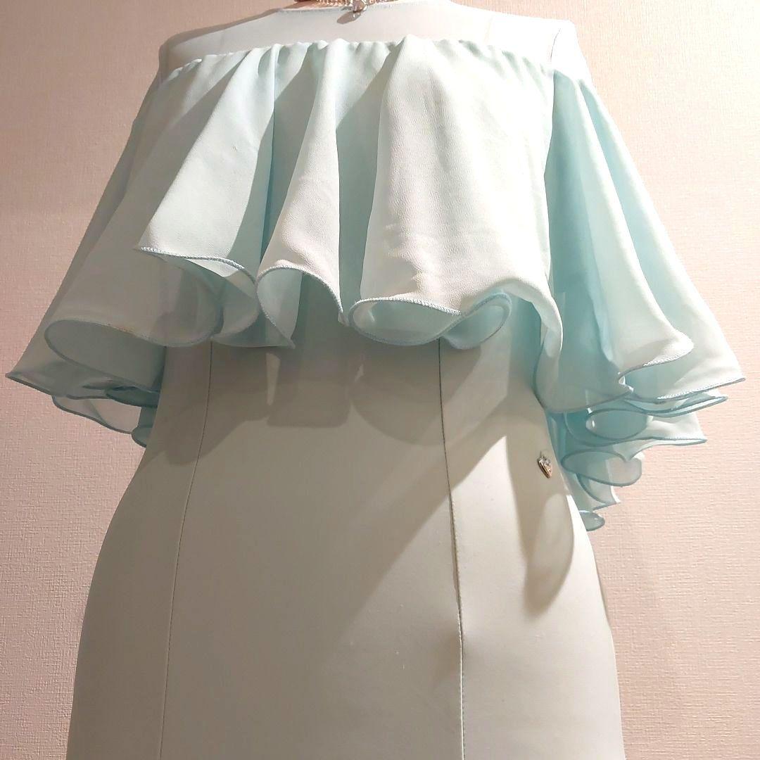 社交ダンス　TIDダンスウェア　美品✨ 綺麗な水色　スタンダードダンス