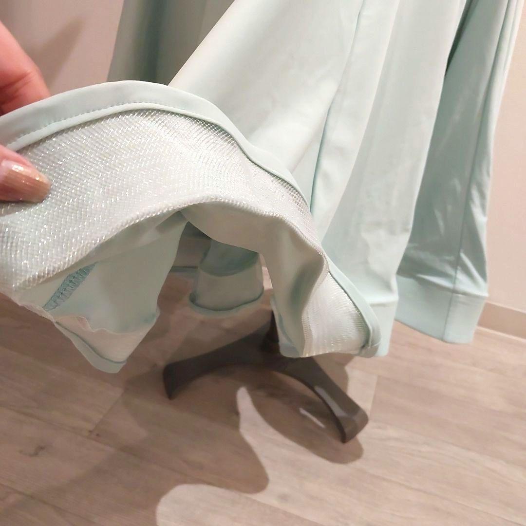 社交ダンス　TIDダンスウェア　美品✨ 綺麗な水色　スタンダードダンス