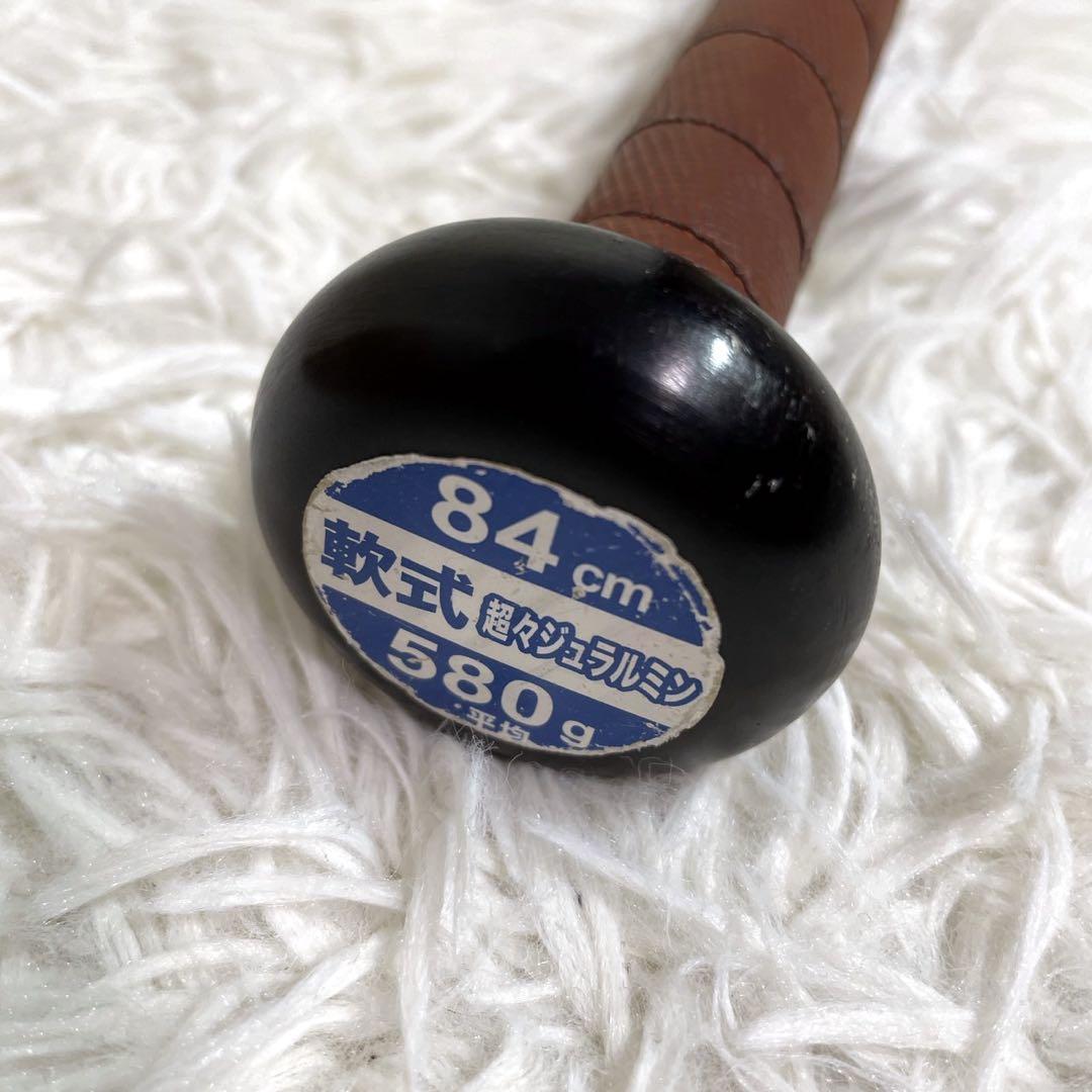 ゼット ウイニングロード 軟式 金属バット ブラック 84cm ZETT