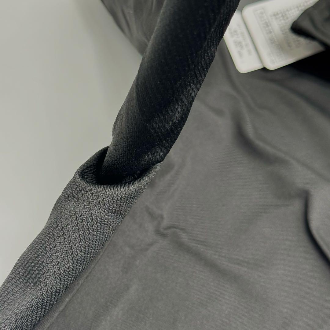 未使用　ジェイリンドバーグ ブラック ゴルフハーフジップシャツ 48 レイヤー