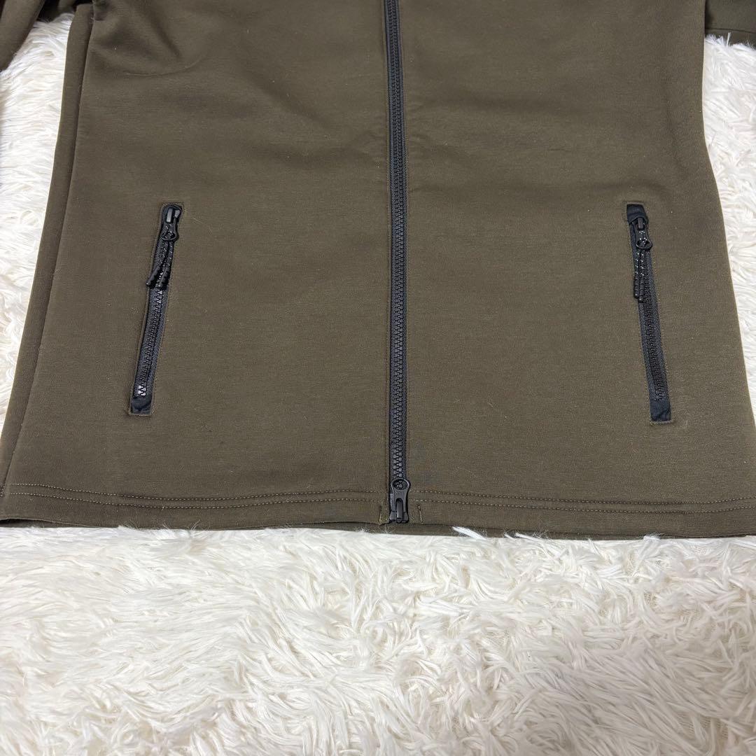【BRIEFING】ジョガーセットアップ M カーキ ブラック ジャージ 美品