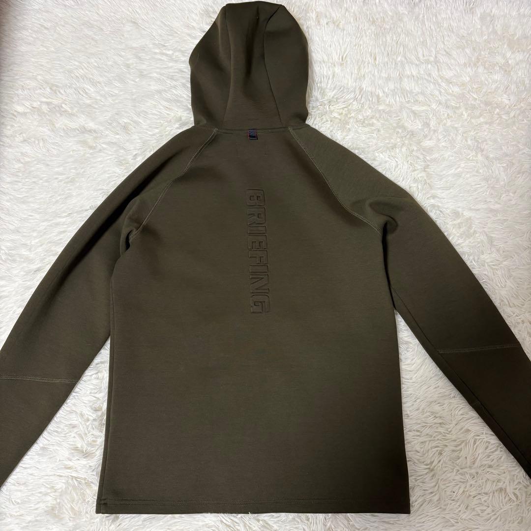 【BRIEFING】ジョガーセットアップ M カーキ ブラック ジャージ 美品