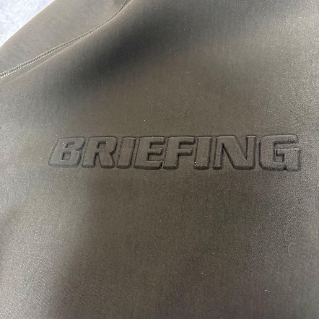 【BRIEFING】ジョガーセットアップ M カーキ ブラック ジャージ 美品