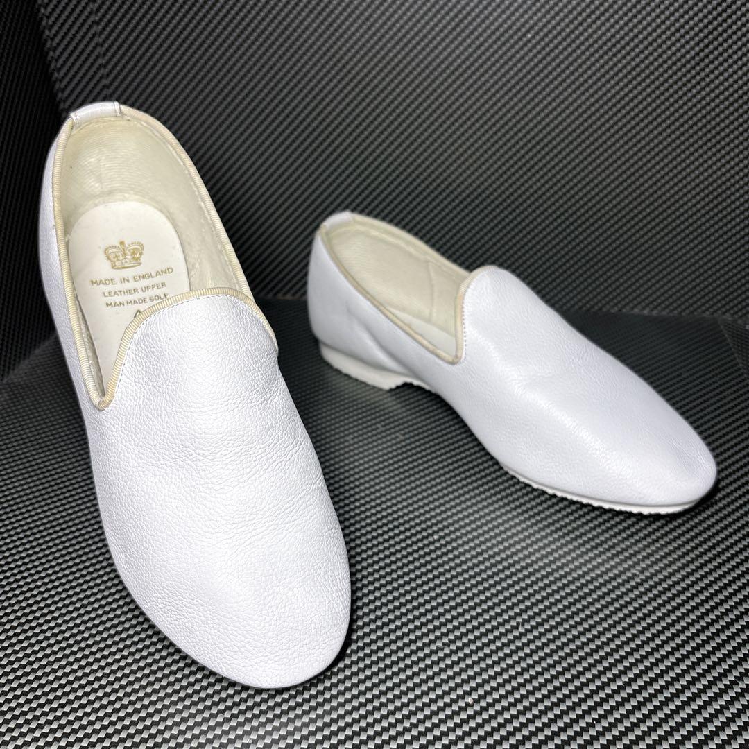 ✨美品✨CROWN ダンスシューズ JAZZ SLIPPER ホワイト 22.5