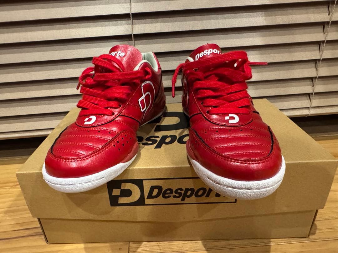 Desporte カンピーナスSP 2 レッド フットサルシューズ 22cm新品