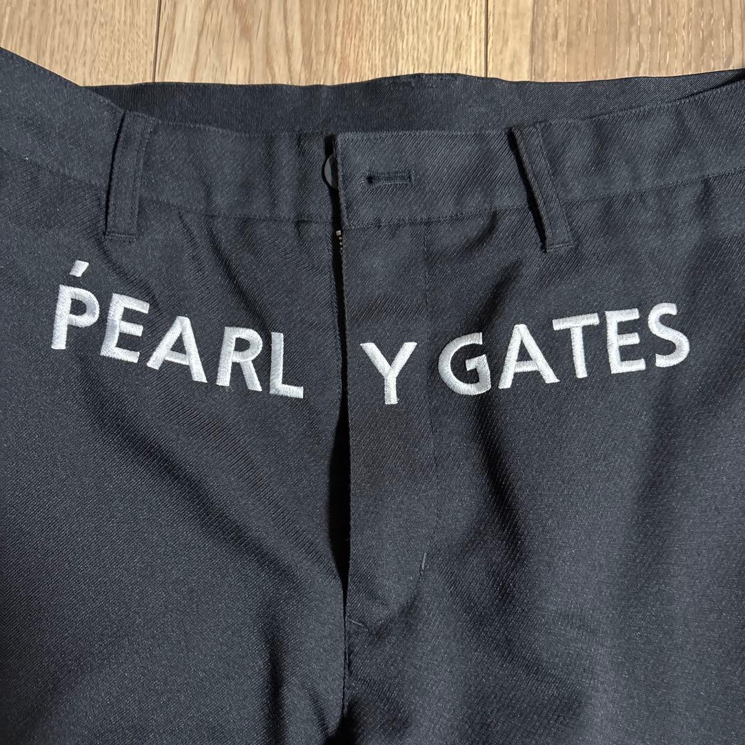 【美品】PEARL Y GATES ブラックパンツ